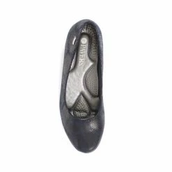 Pavers Blue Block Heeled Court Shoes -Pavers Sales Store unnamed file 1052