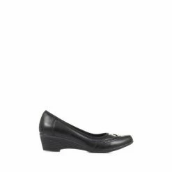 Pavers Wedge Black Court Shoes 5 Pavers Wedge Black Court Shoes -Pavers Sales Store unnamed file 1074