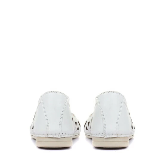 unnamed-file-1091.jpg Pavers Ladies White Cut Out Leather Ballerina Pumps -Pavers Sales Store unnamed file 1091