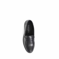 Pavers Smart Leather Black Penny Loafers -Pavers Sales Store unnamed file 1105
