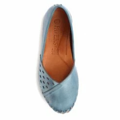 Pavers Womens Leather Ladies Slip-On Shoes White -Pavers Sales Store unnamed file 1117