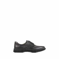 Pavers Mens Wide Fit Lace-Up Black Shoes -Pavers Sales Store unnamed file 1159