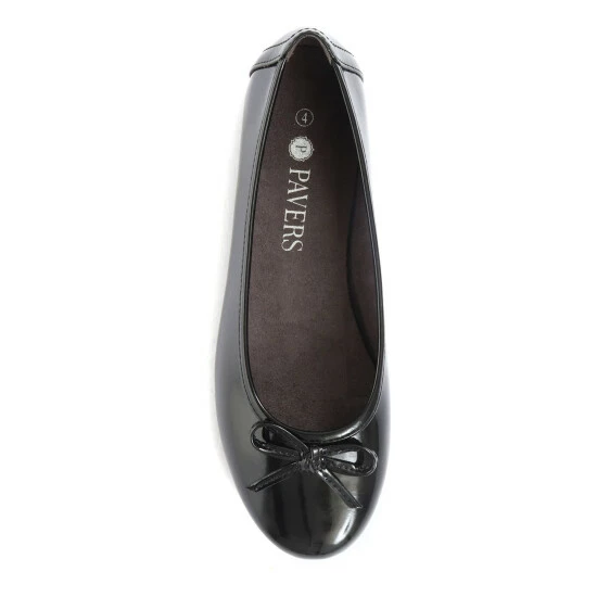 Pavers Womens Wide Fit Ballet Pumps 4 Pavers Womens Wide Fit Ballet Pumps - Image 4