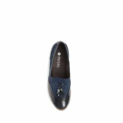 Pavers Blue Wide Fit Patent And Tassel Loafers -Pavers Sales Store unnamed file 1220