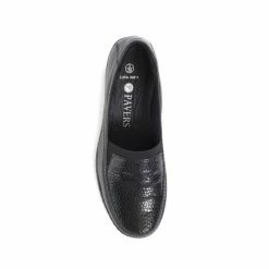 Pavers Black Leather Slip-On Shoes 3 Pavers Black Leather Slip-On Shoes -Pavers Sales Store unnamed file 1260