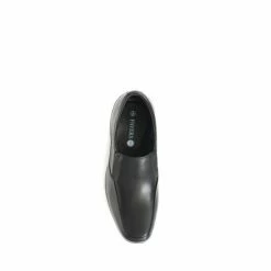 Pavers Black Wide Fit Leather Slip On Shoes -Pavers Sales Store unnamed file 1278