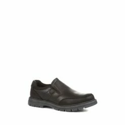 Alternative view of Pavers Wide Fit Slip On Black Shoes