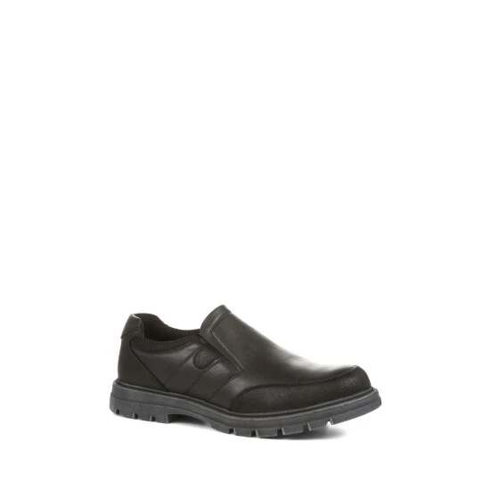 Pavers Wide Fit Slip On Black Shoes 2 Pavers Wide Fit Slip On Black Shoes - Image 2