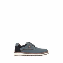 Pavers Blue Casual Lace Up Shoes