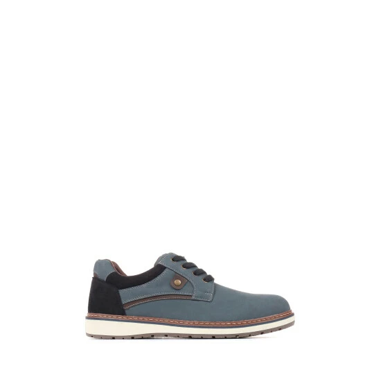 Pavers Blue Casual Lace Up Shoes 1 Pavers Blue Casual Lace Up Shoes