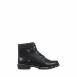 Pavers Black Lace-Up Ankle Boots -Pavers Sales Store unnamed file 142