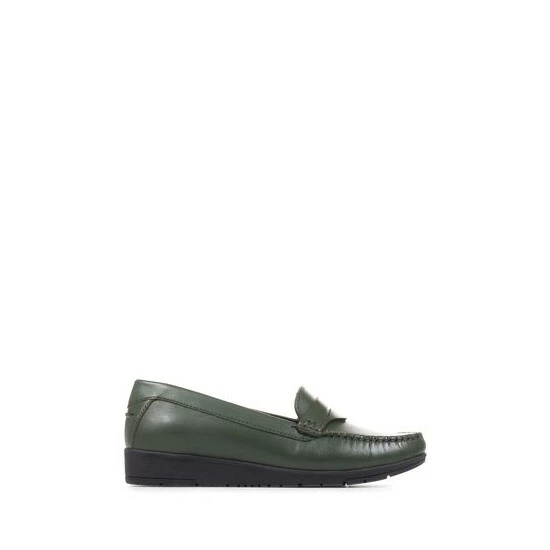 unnamed-file-1451.jpg Pavers Wide Fit Green Leather Penny Loafers -Pavers Sales Store unnamed file 1451