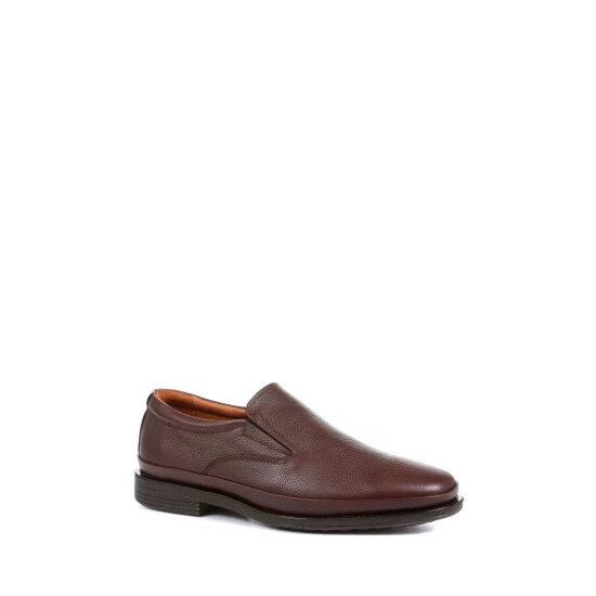Pavers Wide Fit Smart Brown Shoes 2 Pavers Wide Fit Smart Brown Shoes - Image 2