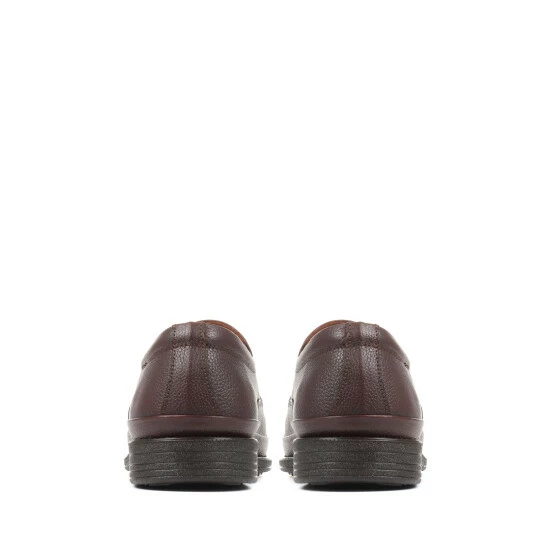 Pavers Wide Fit Smart Brown Shoes 3 Pavers Wide Fit Smart Brown Shoes - Image 3