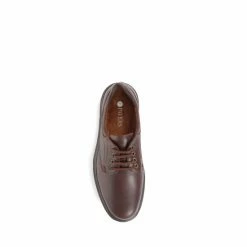 Pavers Mens Wide Fit Lace-Up Brown Shoes -Pavers Sales Store unnamed file 1588