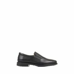 Pavers Wide Fit Smart Black Shoes