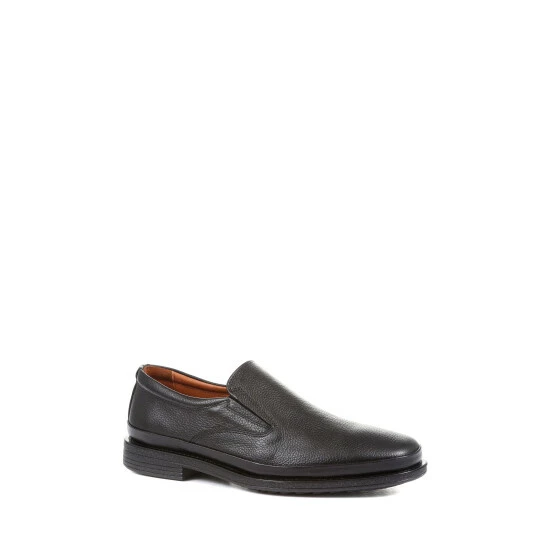 Pavers Wide Fit Smart Black Shoes 2 Pavers Wide Fit Smart Black Shoes - Image 2