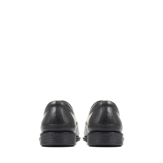 Pavers Wide Fit Smart Black Shoes 3 Pavers Wide Fit Smart Black Shoes - Image 3