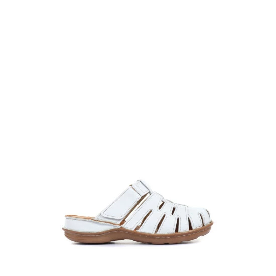 unnamed-file-1622.jpg Pavers White Ladies Touch-Fastening Leather Clogs -Pavers Sales Store unnamed file 1622