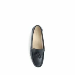 Pavers Wide Fit Black Leather Loafers With Tassel -Pavers Sales Store unnamed file 1637