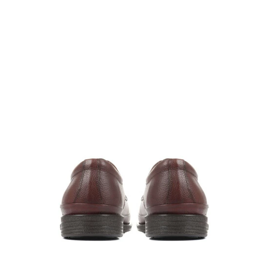 Pavers Wide Fit Smart Brown Derby Shoes 3 Pavers Wide Fit Smart Brown Derby Shoes - Image 3