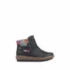 Pavers Ladies Wide Fit Ankle Boots Black