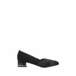 Pavers Block Heel Court Black Shoes -Pavers Sales Store unnamed file 1769