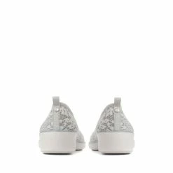 Pavers Grey Memory Foam Slip-On Pumps -Pavers Sales Store unnamed file 1778