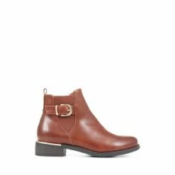Pavers Ladies Chelsea Boots Brown -Pavers Sales Store unnamed file 19