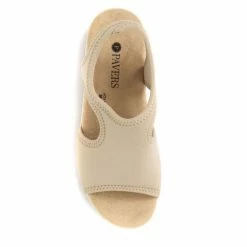 Pavers Natural Ladies Stretch Sandals -Pavers Sales Store unnamed file 1955
