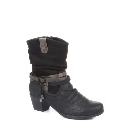 unnamed-file-198.jpg Pavers Ladies Heeled Mid Calf Boots Black -Pavers Sales Store unnamed file 198