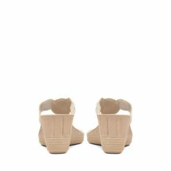 Pavers Ladies Sparkle Wedge Toe Post Sandals -Pavers Sales Store unnamed file 1996