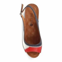 Pavers Blue Wide Fit Wedge Sandals 3 Pavers Blue Wide Fit Wedge Sandals -Pavers Sales Store unnamed file 2017