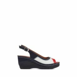 Pavers Blue Wide Fit Wedge Sandals 5 Pavers Blue Wide Fit Wedge Sandals -Pavers Sales Store unnamed file 2019