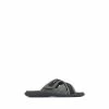 Pavers Grey Adjustable Mule Sandals