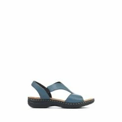 Pavers Blue Wide Fit Sling-Back Leather Sandals -Pavers Sales Store unnamed file 2049