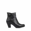 Pavers Ladies Leather Ankle Boots