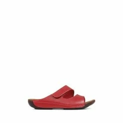 Pavers Red Wide Fit Adjustable Leather Mules 5 Pavers Red Wide Fit Adjustable Leather Mules -Pavers Sales Store unnamed file 2124