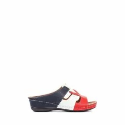 Pavers Blue Wide Fit Wedge Mule Sandals 11 Pavers Blue Wide Fit Wedge Mule Sandals -Pavers Sales Store unnamed file 2130