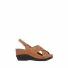 Pavers Ladies Wide Fit Wedge Sandals