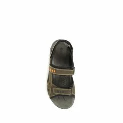 Pavers Mens Leather Walking Sandals Grey -Pavers Sales Store unnamed file 2146