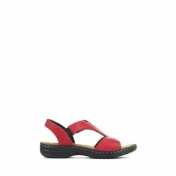 Pavers Ladies Wide Fit Slingback Leather Sandals