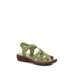 Pavers Ladies Green Leather T-Bar Sandals 2 Pavers Ladies Green Leather T-Bar Sandals -Pavers Sales Store unnamed file 2254