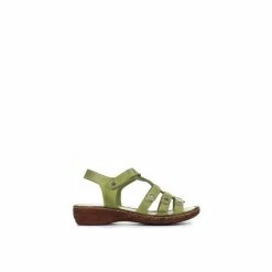 Pavers Ladies Green Leather T-Bar Sandals 5 Pavers Ladies Green Leather T-Bar Sandals -Pavers Sales Store unnamed file 2257
