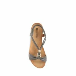 Pavers Natural Flat Strappy Sandals -Pavers Sales Store unnamed file 2285