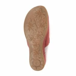 Pavers Pink Leather Toe Post Sandals -Pavers Sales Store unnamed file 2346