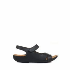 Pavers Ladies Touch Fasten Sandals White