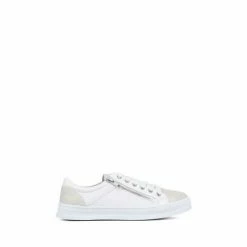 Pavers White Lace-Up Trainers 6 Pavers White Lace-Up Trainers -Pavers Sales Store unnamed file 2448