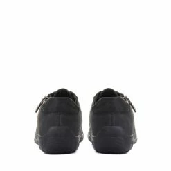 Pavers Ladies Casual Lace-Up Trainers Black -Pavers Sales Store unnamed file 2476