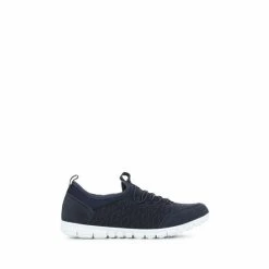 Pavers Womens Navy Blue Extra Wide Fit Trainers